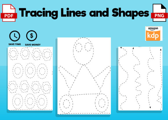 Download Tracing Lines and Shapes - Lines and shapes Collection