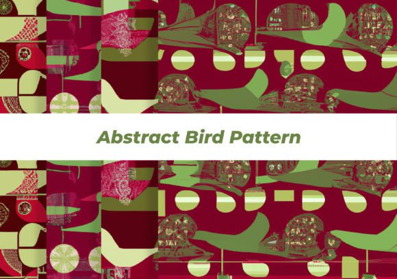 Download Abstract Bird Pattern - Abstract Collection
