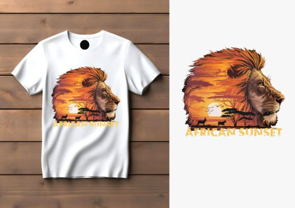 Download Lion Lover T-shirt - Premium Bundle