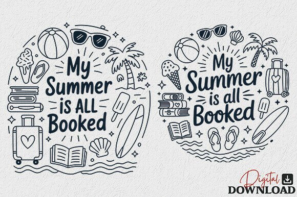 Download Beach Book Summer SVG - Premium Resources