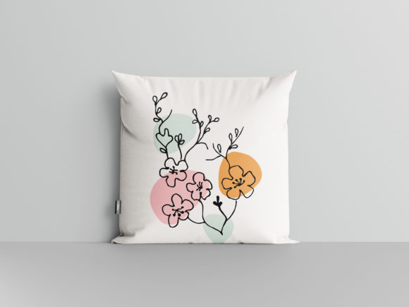 Download Pillow -  Minimalist Abstract Line Art - Abstract Collection