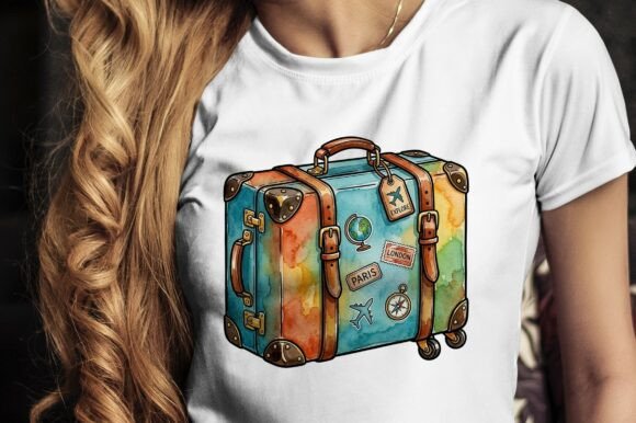 Download Travel Suitcase Summer Item Clipart - Travel Collection