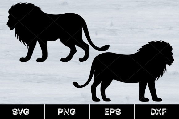 Download Lion Silhouette, Svg - Premium Resources