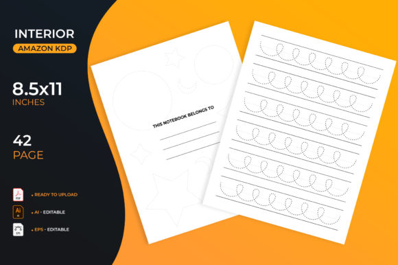 Download Tracing Lines and Shapes for Kids - KDP - Lines and shapes Collection